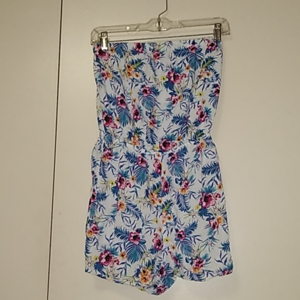Strapless Romper